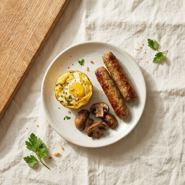 Air fryer high-protein plate