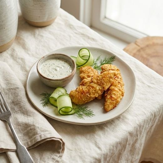 Air fryer high-protein plate